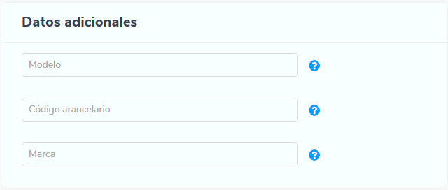 datos adicionales